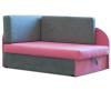 Ecksofa Kindersofa mit Schlaffunktion links/  rechts mit Aufbewahrungsbox Pastell