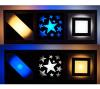 LED Lampe Treppenbeleuchtung Wandbeleuchtung Einbaubeleuche 230V 50HZ A+ 80x80mm