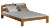 Bett Holzbett Kiefernholz mit Lattenrost 180x200 Doppelbett Erle
