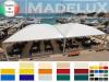 Pavillon Stahl personalisierte Farben professionell neu Zelt 7x7