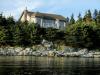 Holzhaus mit ca. 4 ha Land und 450 m Oceanfront,  Nova Scotia,  Kanada