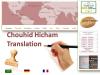 Dipl.-Übersetzer Chouhid Hicham Arabisch /  Französisch