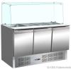 Saladette KBS 904,  1365 x 700 x 1345 mm,  Glasaufbau