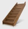 SCHÄTZUNG FREITRAGENDE TREPPEN ZUR SELBSTMONTAGE TYP U,  L EICHE ESCHE BUCHE HOLZ