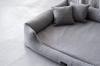 Bruno-Orthopädisches Hundebett Grau 130 x100