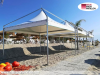 Pavillon 6x6 Überdachung Pagodenzelt Festzelt Autowäsche Terrassendach Messen