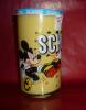 Bautzner Micky Maus KinderSenf Fussball Sammelglas -