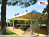 Pavillon 4x4 Überdachung Pagodenzelt Festzelt Pvc Terrassendach Pergola Terrasse