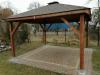 PERGOLEN GARTENHAUS GARTENLAUBE KLEBEDACH HOLZ 3,  5x4,  5m
