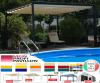 Pergola 6x4m Pavillon Zelt neu personalisierte Farben wasserdicht Zelt Café