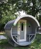 Fasssauna,  Saunafass,  Gartensauna,  Schlaffass,  Campingfass,  Saunapod,  Campingpod