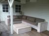 Massive Lounge-Eckbank Berlin aus Bauholz von www.exklusivdutchdesign.de