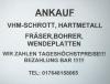 Ankauf VHM Schrott Hartmetall Fräser Bohrer Wendeplatten  Neu& Gebraucht!!!