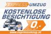 Express Umzug mit GRATIS BESICHTIGUNG